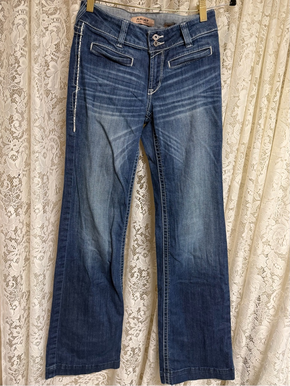 Ariat Mid Rise Entwined Trouser Jeans